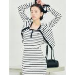 カーディガン 「FILA別注」ドライタッチバイカラーフリルデザインニットカーディガン 春服 セットアップ レディース