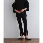  брюки входить . тип церемония окончания .. тип высокий стрейч передний разрез брюки женский 