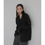 tシャツ エンブロイダリーオープンカラーシャツ レディース