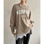 tシャツ 「WEB限定」MEMPHISドルマンロゴロンTEE レディース