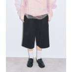 パンツ FAUX SUEDE SHORTS：ハーフパンツ レディース