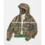 パーカー ラウンド スリーブ フーディ “カモ柄” メンズ