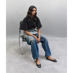 バレエシューズ パンプス ルーシュドボウ バレエフラット