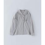 ブラウス シャツ 「2月お気に入り登録ブランド内5位」60/ローンフリルシャツ レディース