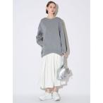 ショッピングミモレ丈 ワンピース フォルムドッキングワンピース