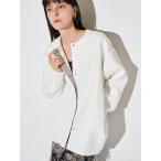 カーディガン コクーンフォルムカーディガン レディース