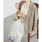 ワンピース 「着映え」レイヤードレースワンピース