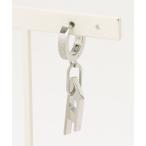 [DIESEL] серьги ( одна сторона уголок для ) FREE серебряный мужской 