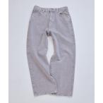  джинсы [Relume Jeans] кукуруза Denim katsulagi широкий брюки мужской 