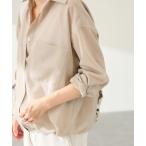 ショッピングカラー ブラウス シャツ 「一部店舗＋WEB限定 / 追加」シアートロドロストレギュラーシャツ レディース