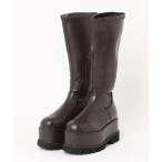 「MURUA」 ロングブーツ 24.5 ブラウン レディース