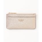 「kate spade new york」 カードケース ONESIZE イエロー レディース