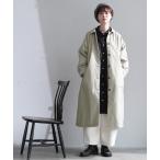 「soulberry」 ステンカラーコート 3L ライトベージュ レディース