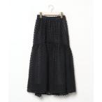 ショッピングロングスカート 「Arpege story」 レースロングスカート 1 ブラック レディース