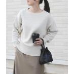 ニット セーター FORK＆SPOON　テープヤーンボートネックニット レディース