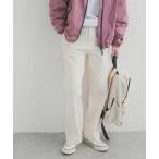 ショッピング綿100 パンツ デニムワイドパンツ レディース