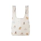 エコバッグ プレイフルDOG総柄エコバッグSサイズ