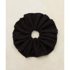 ショッピングシュシュ 「GOLDY」ニットソーステッチシュシュ