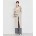 ワンピース 「2026SS」Vネックニットワンピース