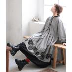 ワンピース 裾に咲くワンピース