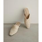 サンダル ラミーライクポインテッドトゥミュール レディース