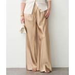  широкий брюки слаксы брюки GLOSSY SATIN легкий брюки женский 