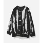 カーディガン ダマスクガラメタルボタンカーディガン(HARE) メンズ レディース