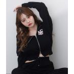 ショッピングパーカ パーカー セーラーカラーロゴスウェット「セットアップボトムあり」 レディース