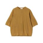 ショッピングエヴァ ニット セーター 「WEB先行予約」エヴァーシルク ハーフスリーブプルオーバー レディース