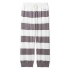 パジャマ 「HOMME」スムーズィー2ボーダーロングパンツ メンズ