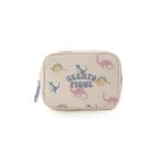 ポーチ ダイナソー総柄ポーチ レディース