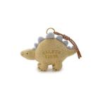 ポーチ ダイナソーニットチャームポーチ レディース