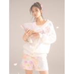 パジャマ ルームウェア 「kansai yamamoto」「レディース」スムーズィージャガードカーディガン レディース