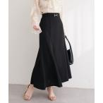 スカート カットジョーゼットビットスカート