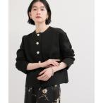 カーディガン メタルボタンカーディガン レディース