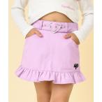 スカート ハートベルト付フリルス�