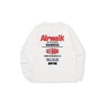 ショッピングhgaw tシャツ エアウォーク 「AIRWALK 」× ホームゲーム 「HOMEGAME」- ロンT 「LS TEE WHITE HGAW2401」 メンズ