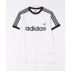 ショッピングadidas tシャツ tシャツ adidas アディダス M 3-STRIPES SLIM RINGER TEE ショートスリーブ KF0418 WHITE メンズ