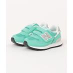  спортивные туфли NEW BALANCE New balance 12-165(H) I313 4C5(W) GREEN(4C5) Kids ребенок мужчина девочка 