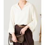 ブラウス シャツ ジャージスキッパードルマンシャツ/セットアップ可/WEB限定カラー展開 レディース