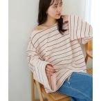 tシャツ 「SS先行予約」2WAYワンショルボーダープルオーバー「WEB限定カラーあり」 レディース