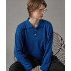 ポロシャツ SILVER BUTTON HIGH GAUGE KNIT POLO SHIRT / シルバーボタンハイゲージニットポロシャツ