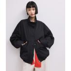 ブルゾン アウター 「WEB限定」スタンドネックドロストブルゾン/撥水 レディース