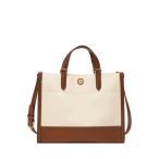 トートバッグ フォッシル トートバッグ レディース キャンバス/コットン ホワイト スマホ収納可 ZB11189101 レディース