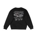 トレーナー スウェット 「C-HUF3」「HUF/ハフ」HUF X GREDDY RETRO MOD CREW SWEAT PF00815