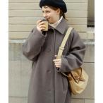 [MONO-MART LADY'S] пальто с отложным воротником FREE бежевый женский 