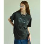 「MAISON SPECIAL」 半袖Tシャツ FREE チャコールグレー レディース