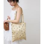トートバッグ FLOWER SATINトートバッグ レディース
