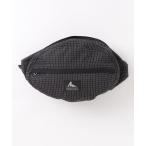 「GREGORY」 チェック柄ウエストバッグ - ブラック メンズ