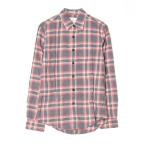 ショッピングアメリカンイーグル 「American Eagle」 チェック柄長袖シャツ X-SMALL グレー メンズ